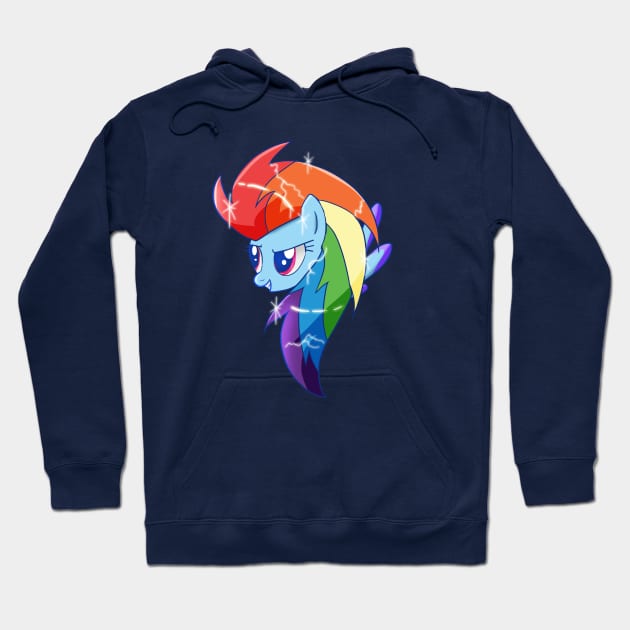 Rainbow dash hoodie hotsell